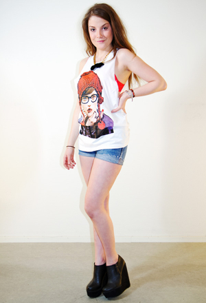 Line tank top