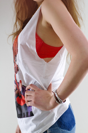 Line tank top