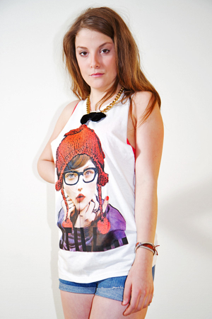 Line tank top