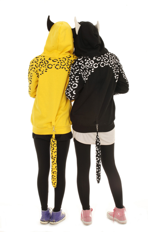 Happy cat zip hoodie - bild 3