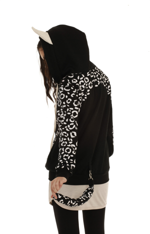 Happy cat zip hoodie - bild 12