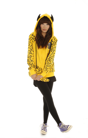 Happy cat zip hoodie - bild 5