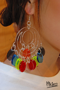 MIKIKO clown earrings