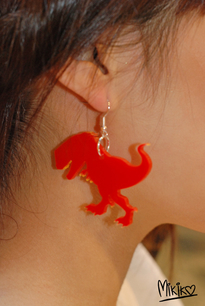 MIKIKO T-rex örhängen