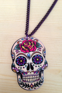 Sugar skull halsband