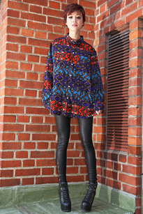 Klara retro blus