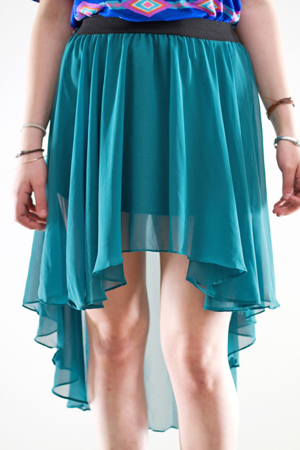 Nina skirt grön