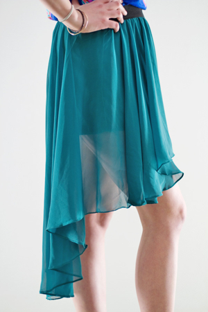 Nina skirt grön