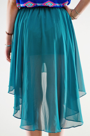 Nina skirt grön