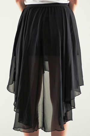 Nina skirt svart