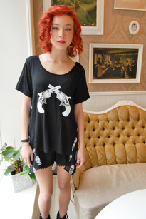 Alyssa top black