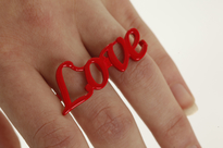 Love ring red