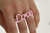 Love ring pink