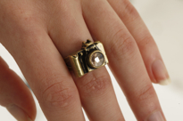 I C U metal ring